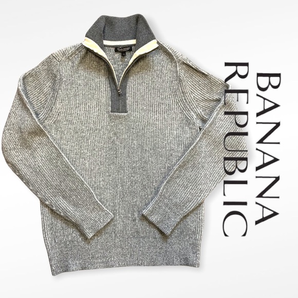 Banana Republic Other - Men’s Banana Republic quarter zip sweater